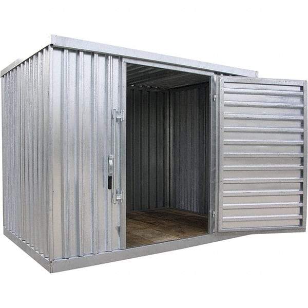 Vestil - 6' Long x 9" Wide, Storage Building - 4 Walls - A1 Tooling