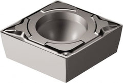 Sandvik Coromant - CCMT32.52 MF Grade 1105 Carbide Turning Insert - TiAlN2 Finish, 80° Diamond, 3/8" Inscr Circle, 5/32" Thick, 1/32" Corner Radius - A1 Tooling