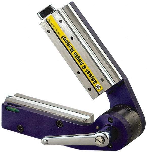 Strong Hand Tools - 30 to 275° Holding Angle, 110 Lb Max Pull, Magnetic Welding & Fabrication Adjustable Square - 7-3/4" High x 7-3/4" Wide x 3-3/4" Deep - A1 Tooling