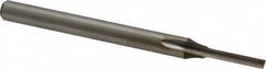 Onsrud - 1/8" Diam, 1/4" Shank Diam, 5/8" Length of Cut, 1 Flute Single Edge Straight Router Bit - 3-1/4" Overall Length, Right Hand Cut, High Speed Steel - A1 Tooling