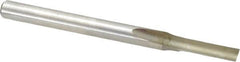 Onsrud - 3/16" Diam, 1/4" Shank Diam, 3/4" Length of Cut, 1 Flute Single Edge Straight Router Bit - 3-1/4" Overall Length, Right Hand Cut, High Speed Steel - A1 Tooling