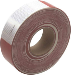 3M - DOT Conspicuity Tape Color: Red and White Tape Material: Pressure Sensitive Adhesive - A1 Tooling