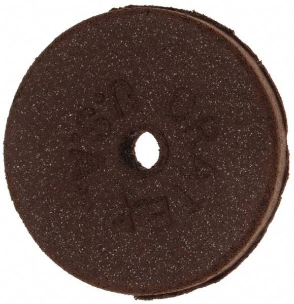 Cratex - 7/8" Diam x 1/8" Hole x 1/8" Thick, Surface Grinding Wheel - Fine Grade, No Recess - A1 Tooling