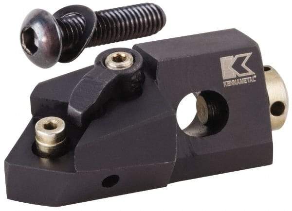 Kennametal - Series Kenloc, Right Hand, MSSN Toolholder Compatibility, SN.., TP.. Insert Compatibility, Indexable Turning Cartridge - Pin & Clamp Holding Method, 8.33mm Max Depth of Cut, 53mm OAL x 18mm OAW x 22.25mm OAH - A1 Tooling