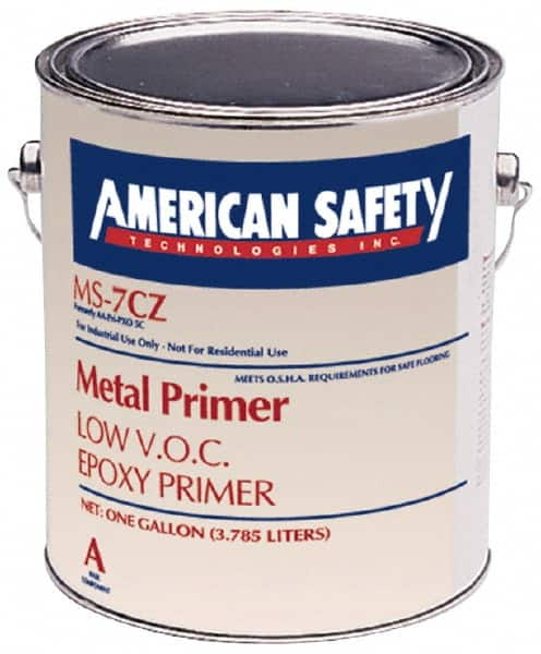 American Safety Technology - 1 Gal Gray Metal Primer - 270 Sq Ft/Gal, 250 gL Content, Direct to Metal, Quick Drying - A1 Tooling