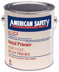 American Safety Technology - 1 Gal Gray Metal Primer - 270 Sq Ft/Gal, 250 gL Content, Direct to Metal, Quick Drying - A1 Tooling