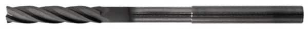 RobbJack - 3/16", 4 Flute, Solid Carbide, 0.03" Corner Radius End Mill - 3" OAL, 15/16" LOC, Right Hand Cut - A1 Tooling