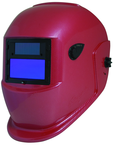 #41260 - Solar Powered Welding Helmet - Red - Replacement Lens: 3.85" x 1.70" Part # 41261 - A1 Tooling