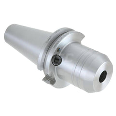 Hydraulic Tool Chuck: Taper Shank, 20 mm Hole 80.5 mm Projection, 42 mm Nose Dia, Through Coolant