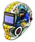 #41290 - Solar Powered Auto Darkening Welding Helment; Gearhead Graphics - A1 Tooling