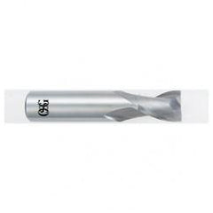 7/16 Dia. x 2-1/2 Overall Length 2-Flute Square End Solid Carbide SE End Mill-Round Shank-Center Cutting-Uncoated - A1 Tooling