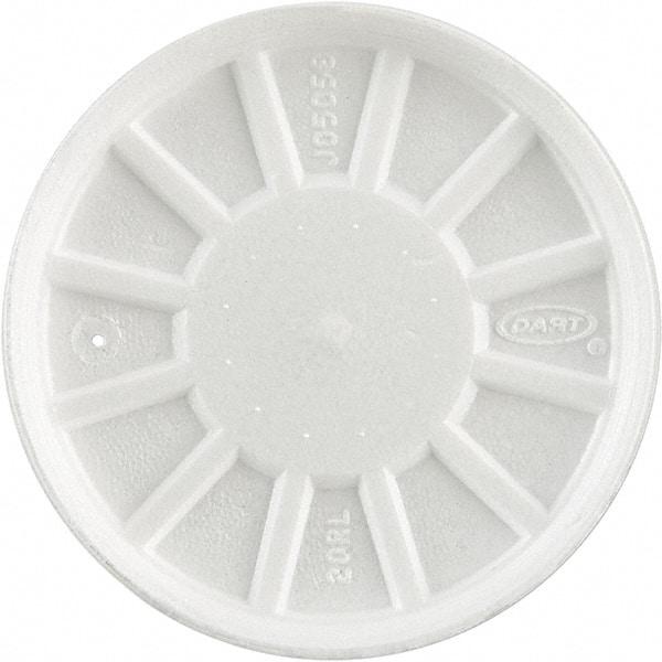 DART - Foam Lids, Fits 6-32 oz Cups - White - A1 Tooling