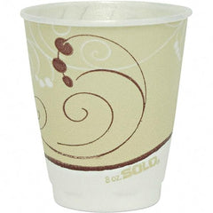 Solo - 8 oz Foam Hot/Cold Drink Cups - Tan - A1 Tooling