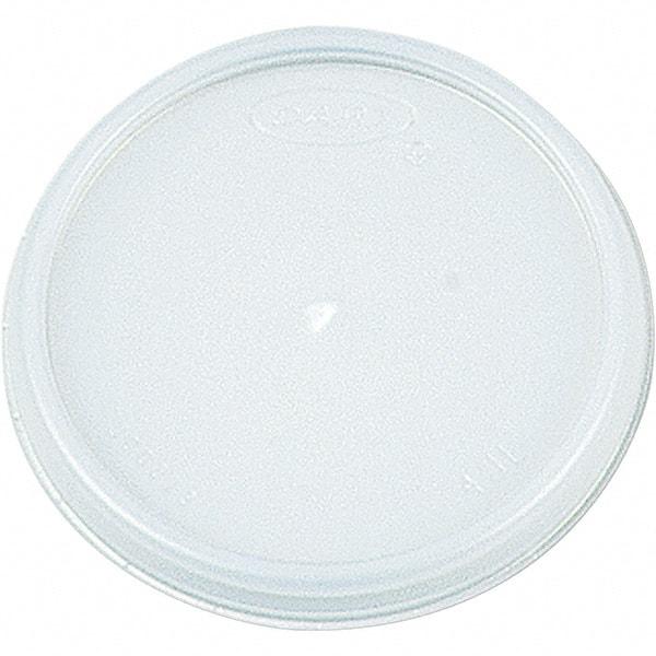 DART - Plastic Lids, Fits 12 - 24 oz Foam Cups - Translucent - A1 Tooling