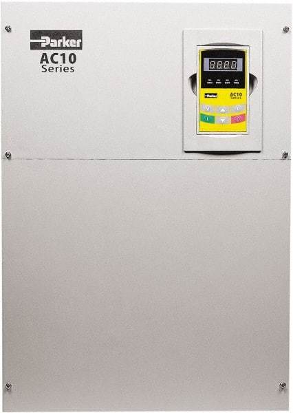 Parker - Three Phase, 460 Volt, 125 hp, Variable Frequency Drive - 16.14" Wide x 11.81" Deep x 24" High, IP20 - A1 Tooling