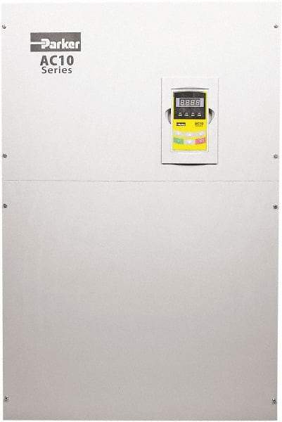 Parker - Three Phase, 460 Volt, 250 hp, Variable Frequency Drive - 22.05" Wide x 13.46" Deep x 35" High, IP20 - A1 Tooling