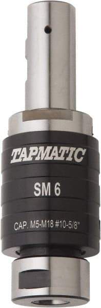 Tapmatic - 1" Straight Shank Diam Tension & Compression Tapping Chuck - #10 to 3/4" Tap Capacity, 1-1/2" Projection - Exact Industrial Supply