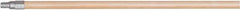 Harper Brush - 60 x 15/16" Wood Squeegee Handle - Threaded Connection, Tan - A1 Tooling