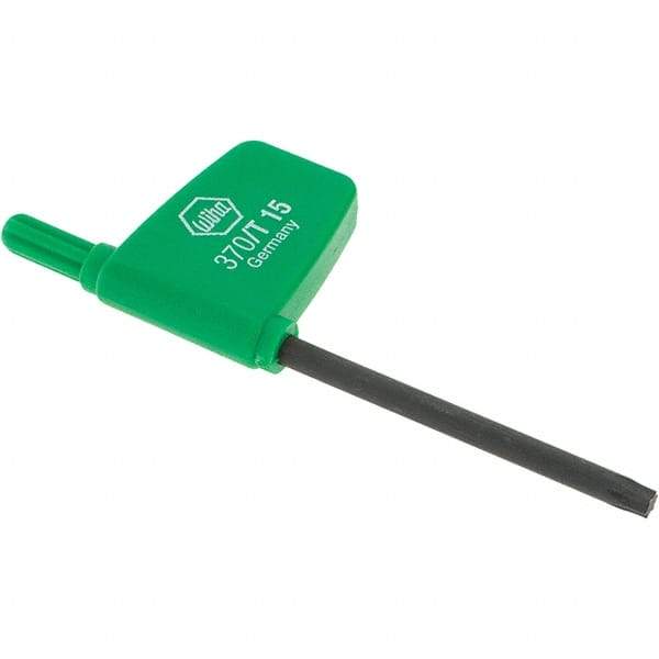 Wiha - T15 Torx Key - Flag-Style, 45mm Length Under Head, 3.1" OAL - A1 Tooling