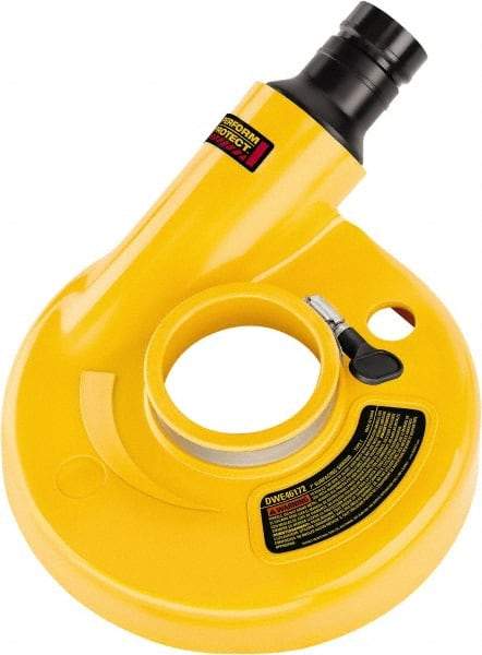 DeWALT - 7" Diam Angle & Disc Grinder Surfacing Shroud - For Use with DWE4517, DWE4519, DWE4557, DWE4559N, DWE4599CN, D28499X, DWE4597, DWE4597N & DWE4599N - A1 Tooling