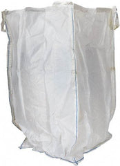 Vestil - 8 Lb Load Capacity, 2-7/8 Cu Yd, Polypropylene Fabric Hopper - 36" Wide x 36" Long x 63" High, White - A1 Tooling