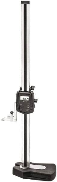 Starrett - 24" Electronic Height Gage - 0.0005" Resolution, Accurate to .0001", LCD Display, RS-232 Data Output - A1 Tooling