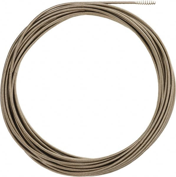 Milwaukee Tool - 5/16" x 75' Drain Cleaning Machine Cable - Inner Core, 1-1/4" to 2-1/2" Pipe, Use with Milwaukee Drain Cleaning Tools - A1 Tooling