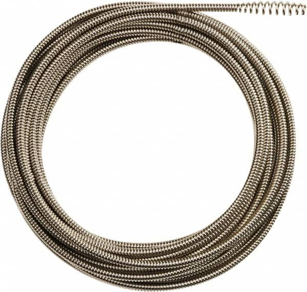 Milwaukee Tool - 1/4" x 35' Drain Cleaning Machine Cable - Inner Core, 1-1/4" to 2-1/2" Pipe, Use with Milwaukee Drain Cleaning Tools - A1 Tooling