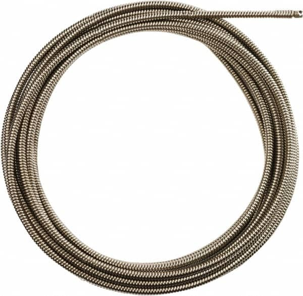 Milwaukee Tool - 5/8" x 50' Drain Cleaning Machine Cable - All-Purpose Wind, 1-1/4" to 2-1/2" Pipe, Use with Milwaukee Drain Cleaning Tools - A1 Tooling