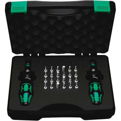 Wera - Torque Limiting Screwdrivers Type: Adjustable Torque Kit Minimum Torque (Nm): 0.30 - A1 Tooling