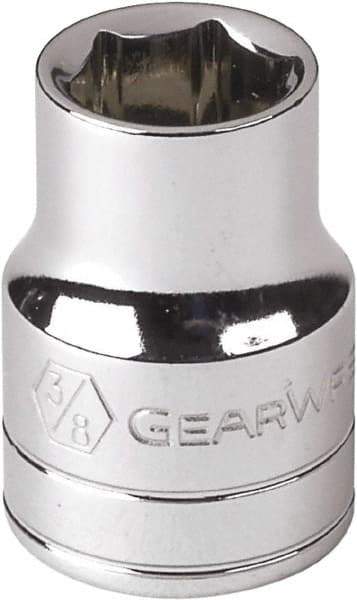 GearWrench - 1/4" Drive, Standard Hand Socket - 12 Points, Alloy Steel, Full Polish Finish - A1 Tooling