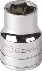 GearWrench - 5/16", 1/4" Drive, Standard Hand Socket - 6 Points, Alloy Steel, Full Polish Finish - A1 Tooling