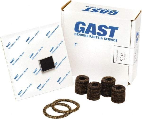 Gast - 10 Piece Air Compressor Repair Kit - For Use with Gast 0322/0522 Oil-Less Models - A1 Tooling