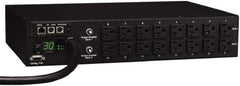 Tripp-Lite - 16 Outlets, 120 VAC30 Amps, 12' Cord, Power Outlet Strip - Rack Mount, 5-15/20R NEMA Configuration, 19" Strip - A1 Tooling