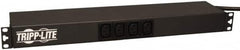 Tripp-Lite - 14 Outlets, 200/240 Volts, 20 Amps, 12' Cord, Power Outlet Strip - Rack Mount, 5-15/20R NEMA Configuration, 19" Strip - A1 Tooling