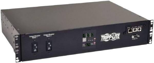 Tripp-Lite - 19 Outlets, 208 Volts, 30 Amps, 12' Cord, Power Outlet Strip - Rack Mount, 5-15/20R NEMA Configuration, 19" Strip - A1 Tooling