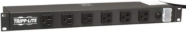 Tripp-Lite - 12 Outlets, 120 VAC20 Amps, 15' Cord, Power Outlet Strip - Rack Mount, 5-15/20R NEMA Configuration, 9" Strip - A1 Tooling