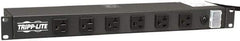 Tripp-Lite - 12 Outlets, 120 VAC20 Amps, 15' Cord, Power Outlet Strip - Rack Mount, 5-15/20R NEMA Configuration, 9" Strip - A1 Tooling