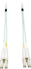 Tripp-Lite - 82' Long, LC/LC Head, Multimode Fiber Optic Cable - Aqua, Use with LAN - A1 Tooling