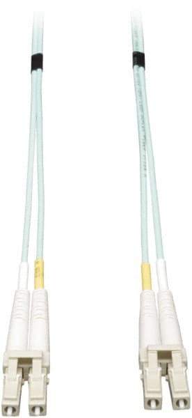 Tripp-Lite - 6' Long, LC/LC Head, Multimode Fiber Optic Cable - Aqua, Use with LAN - A1 Tooling