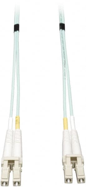 Tripp-Lite - 3' Long, LC/LC Head, Multimode Fiber Optic Cable - Aqua, Use with LAN - A1 Tooling