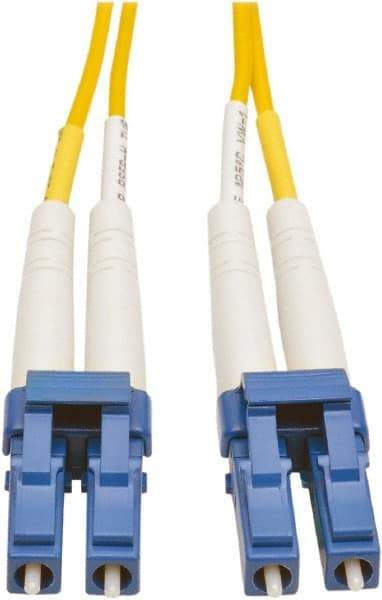 Tripp-Lite - 3' Long, LC/LC Head, Singlemode Fiber Optic Cable - Yellow, Use with LAN - A1 Tooling