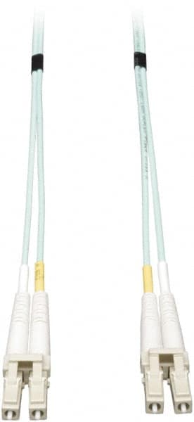 Tripp-Lite - 20' Long, LC/LC Head, Multimode Fiber Optic Cable - Aqua, Use with LAN - A1 Tooling