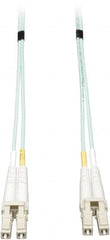 Tripp-Lite - 20' Long, LC/LC Head, Multimode Fiber Optic Cable - Aqua, Use with LAN - A1 Tooling