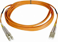 Tripp-Lite - 10' Long, LC/LC Head, Multimode Fiber Optic Cable - Aqua, Use with LAN - A1 Tooling