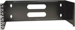 Tripp-Lite - Wall-Mount Patch Panel Bracket - Wall Mount Connector, Black, Use with Cables - A1 Tooling