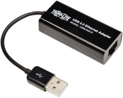 Tripp-Lite - Network Adapter - USB A Male Connector, Black, Use with 10/100Mbps Network - A1 Tooling