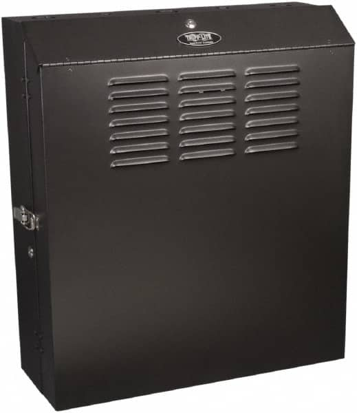 Tripp-Lite - 23-1/2" Overall Width x 5" Rack Height x 17-1/2" Overall Depth Data Cable Enclosure - 200 Lb Capacity, Black - A1 Tooling