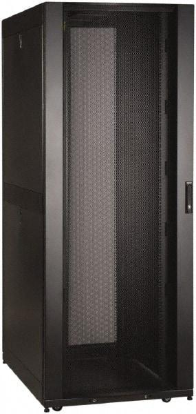 Tripp-Lite - 29.53" Overall Width x 42" Rack Height x 43" Overall Depth Data Cable Enclosure - 3,000 Lb Capacity, Black - A1 Tooling