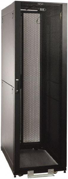 Tripp-Lite - 23.63" Overall Width x 42" Rack Height x 43" Overall Depth Data Cable Enclosure - 3,000 Lb Capacity, Black - A1 Tooling